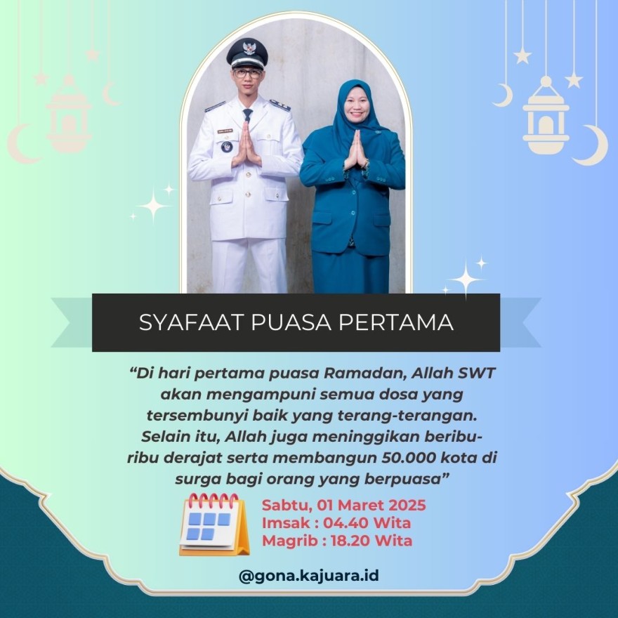 SYAFAAT PUASA PERTAMA